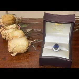 Replica of Princess Diana engagement ring.